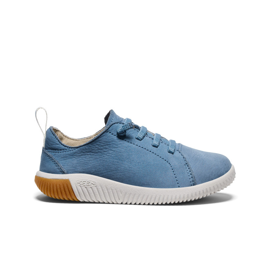 Little Kids' KNX Leather Sneaker Coronet Blue/Vapor - Keen