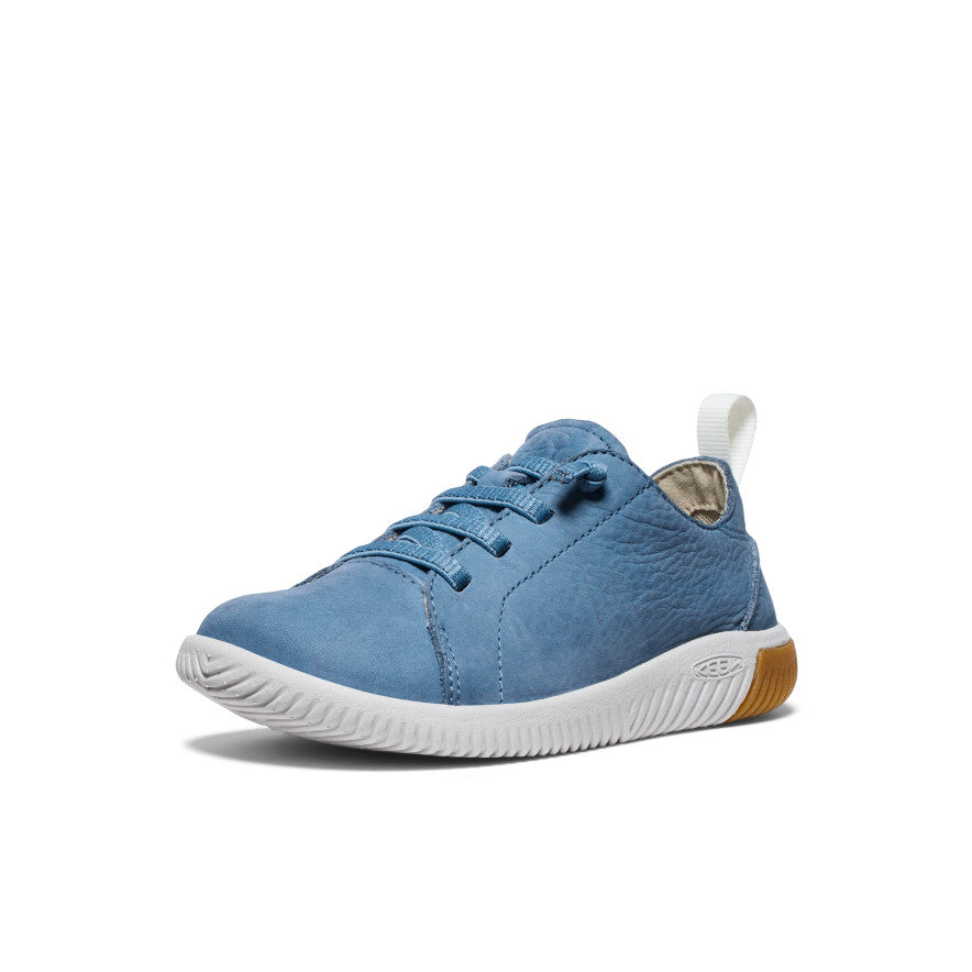 Little Kids' KNX Leather Sneaker Coronet Blue/Vapor - Keen