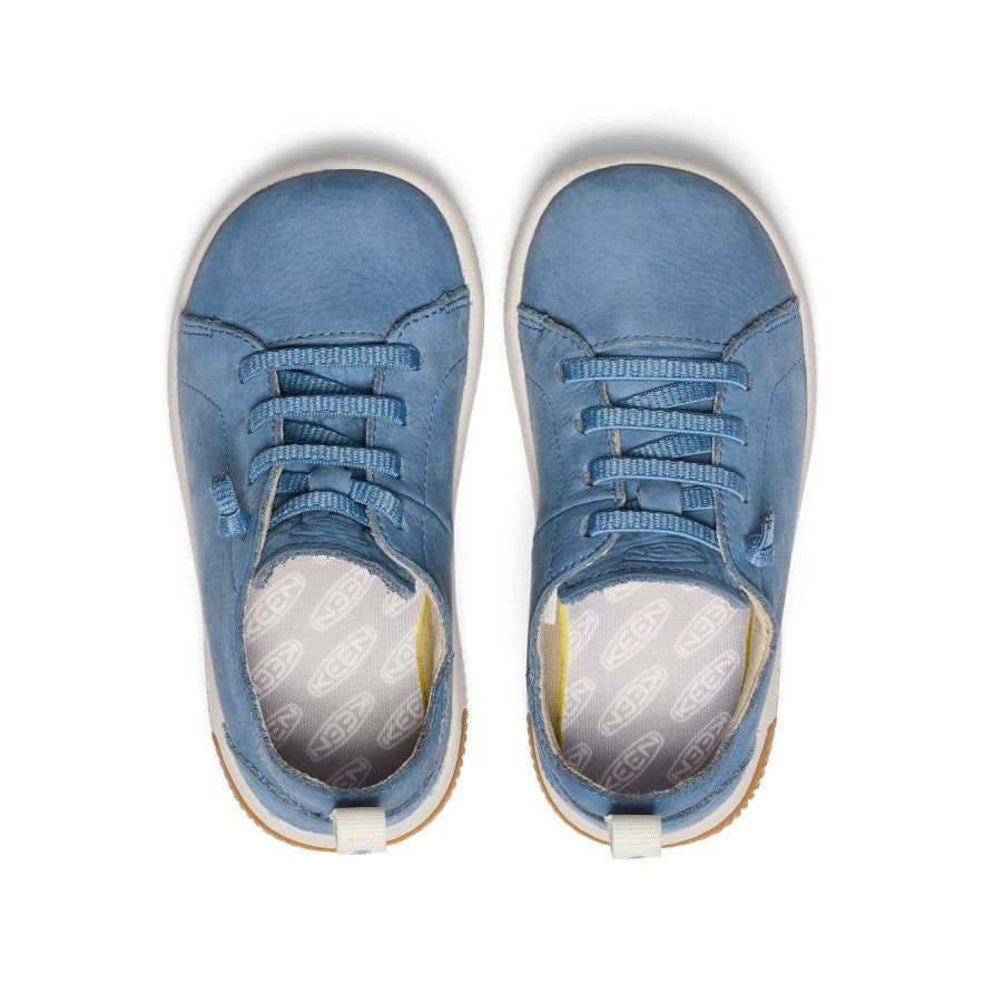 Little Kids' KNX Leather Sneaker Coronet Blue/Vapor - Keen