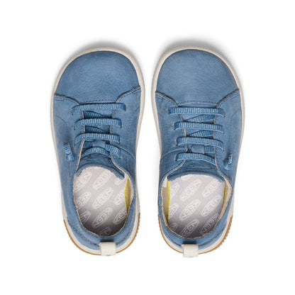 Little Kids' KNX Leather Sneaker Coronet Blue/Vapor - Keen