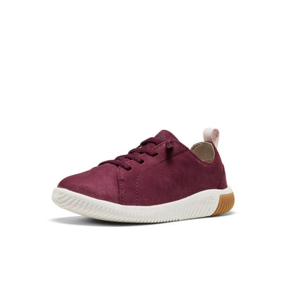 Little Kids' KNX Leather Sneaker Fig/Star White - Keen