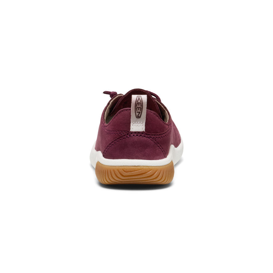 Little Kids' KNX Leather Sneaker Fig/Star White - Keen
