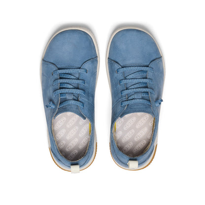 Big Kids' KNX Leather Sneaker Coronet Blue/Vapor - Keen