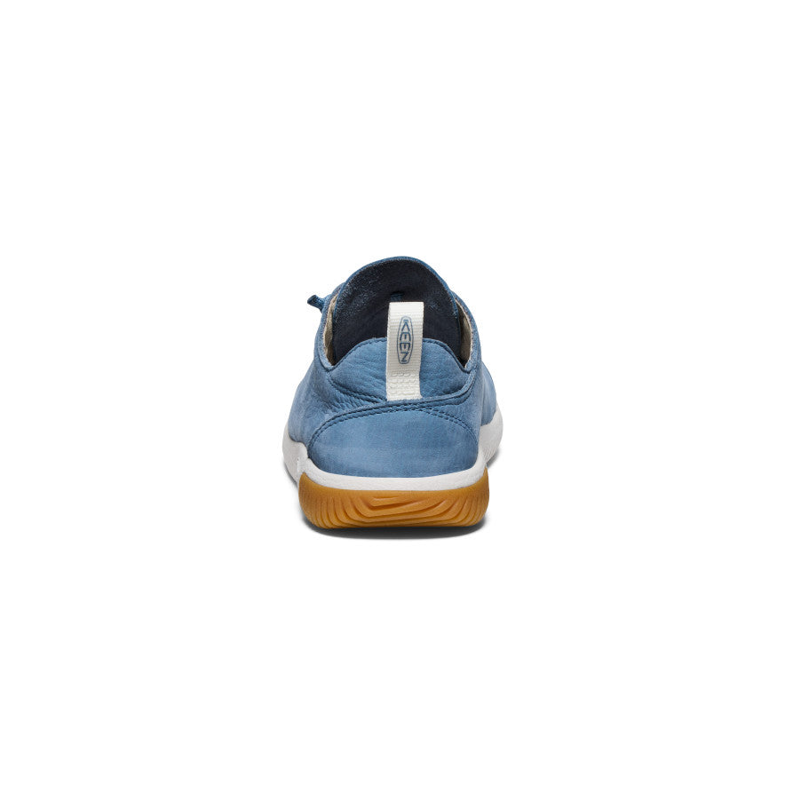 Big Kids' KNX Leather Sneaker Coronet Blue/Vapor - Keen