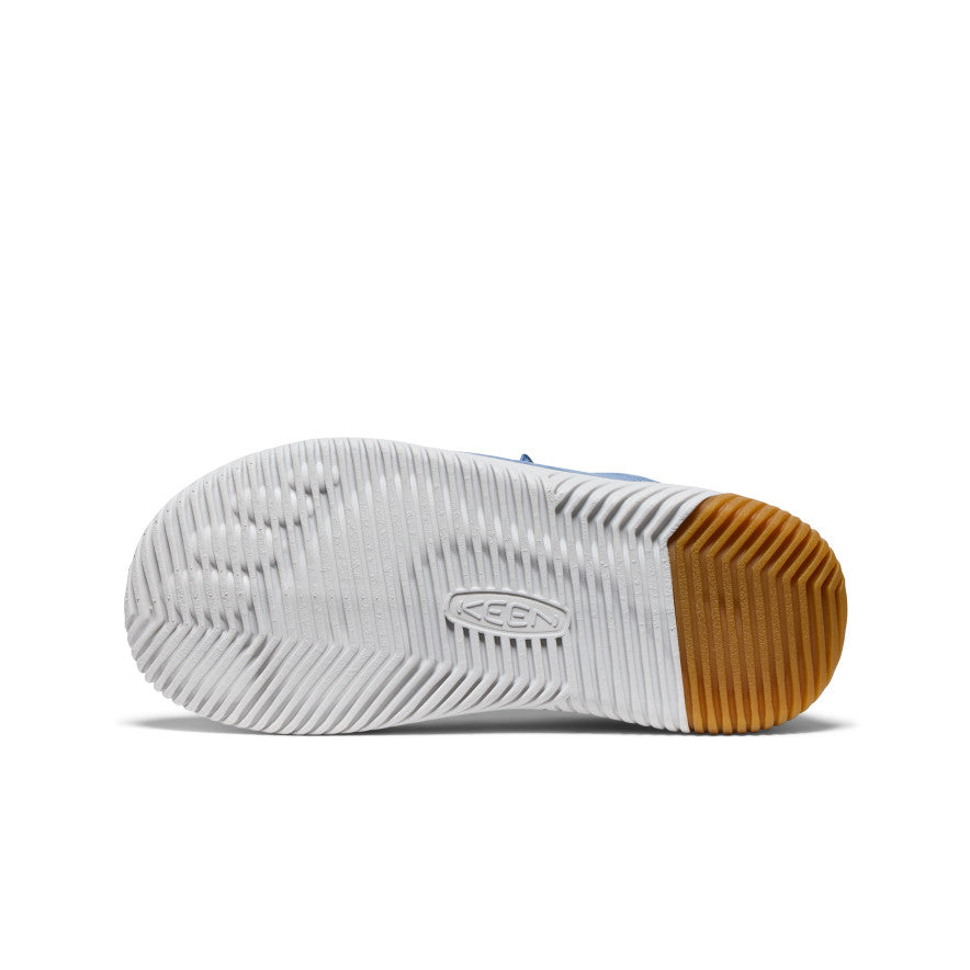 Big Kids' KNX Leather Sneaker Coronet Blue/Vapor - Keen