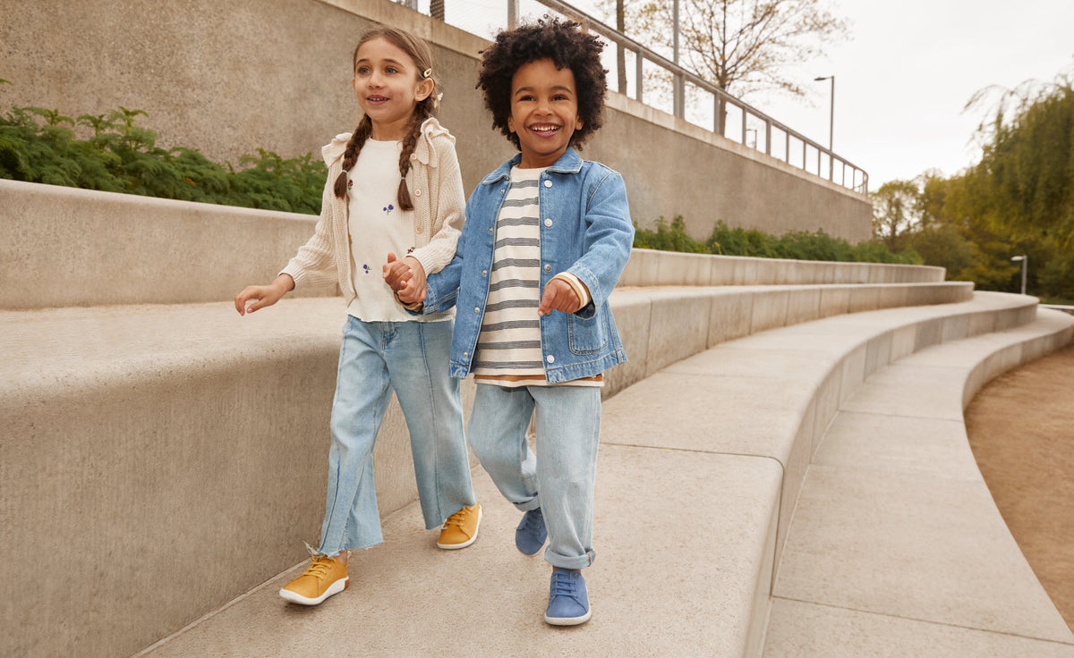 Big Kids' KNX Leather Sneaker Coronet Blue/Vapor - Keen