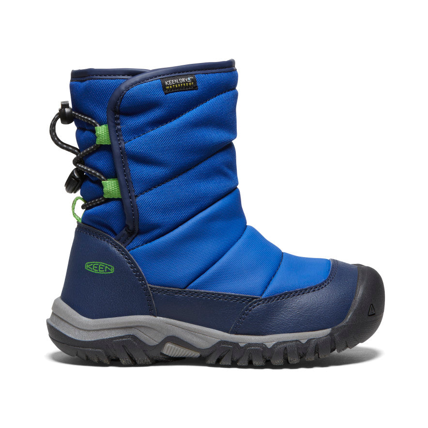 Little Kids' Puffrider Waterproof Winter Boot Naval Academy/Surf - Keen