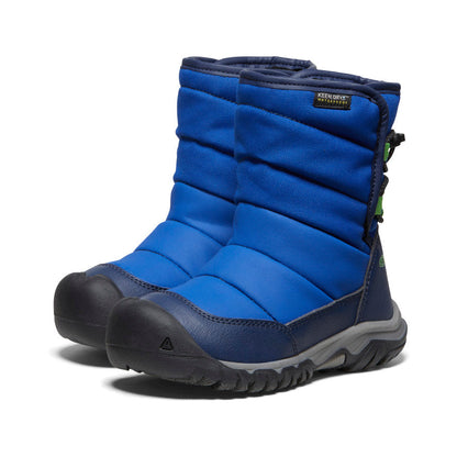 Little Kids' Puffrider Waterproof Winter Boot Naval Academy/Surf - Keen