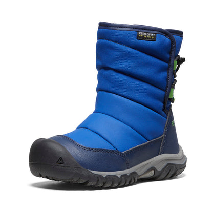 Little Kids' Puffrider Waterproof Winter Boot Naval Academy/Surf - Keen