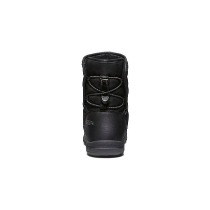 Big Kids' Puffrider Waterproof Winter Boot Black/Steel Grey - Keen