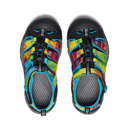 Big Kids' Newport H2 Rainbow Tie Dye - Keen