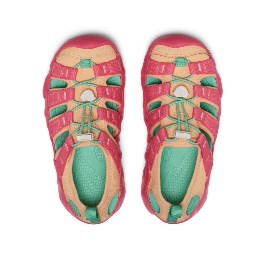 Big Kids' Hyperport H2 Sandal Pink Lemonade/Peach Fuzz - Keen
