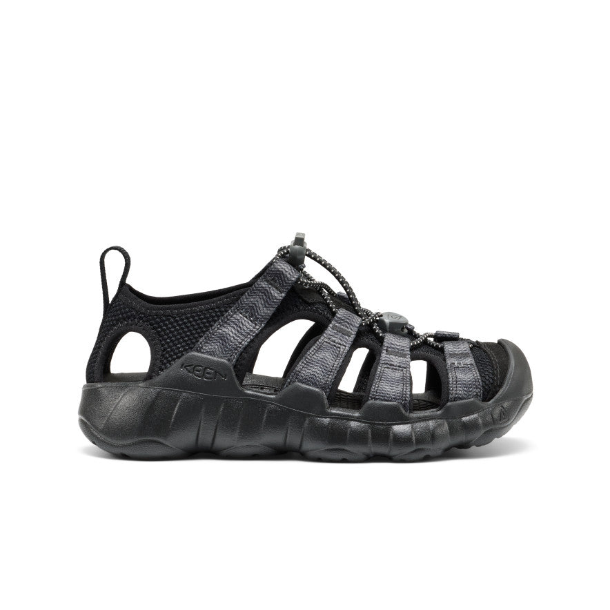 Big Kids' Hyperport H2 Sandal Black/Steel Grey - Keen