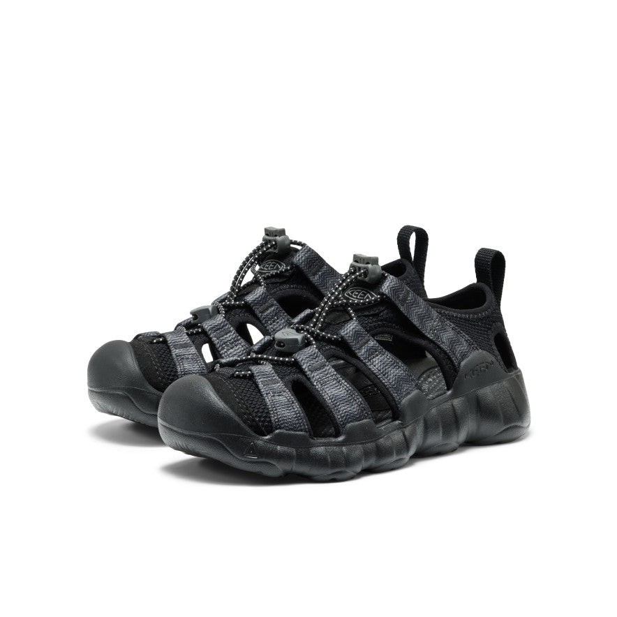 Big Kids' Hyperport H2 Sandal Black/Steel Grey - Keen