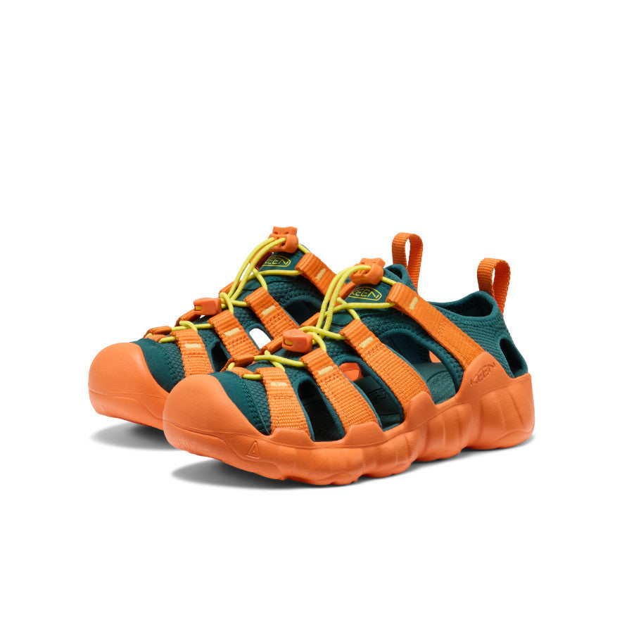 Big Kids' Hyperport H2 Sandal Mediterranea/Orange Peel - Keen