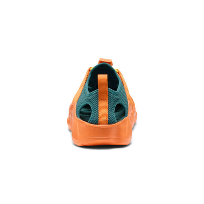Big Kids' Hyperport H2 Sandal Mediterranea/Orange Peel - Keen