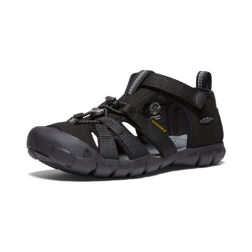 Big Kids' Seacamp II CNX Black/Grey - Keen