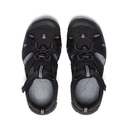 Big Kids' Seacamp II CNX Black/Grey - Keen