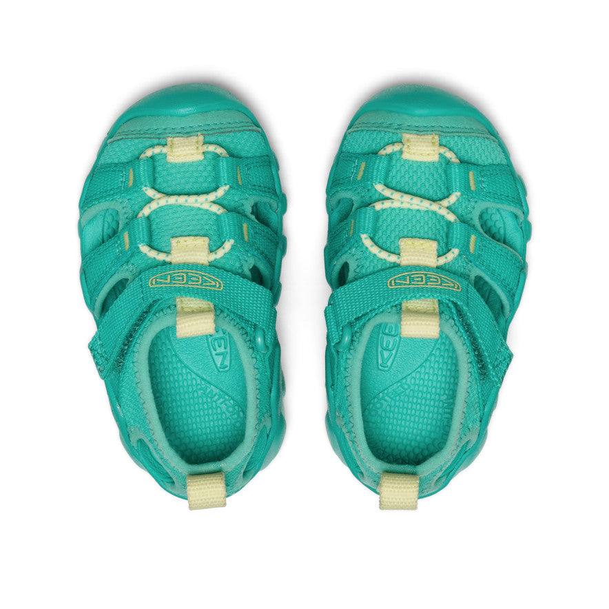 Toddlers' Hyperport H2 Sandal Bright Aqua/Wax Yellow - Keen