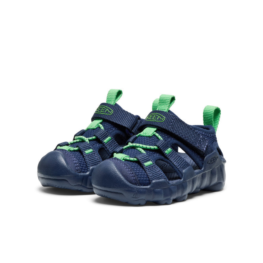 Toddlers' Hyperport H2 Sandal Naval Academy/Vibrant Green - Keen