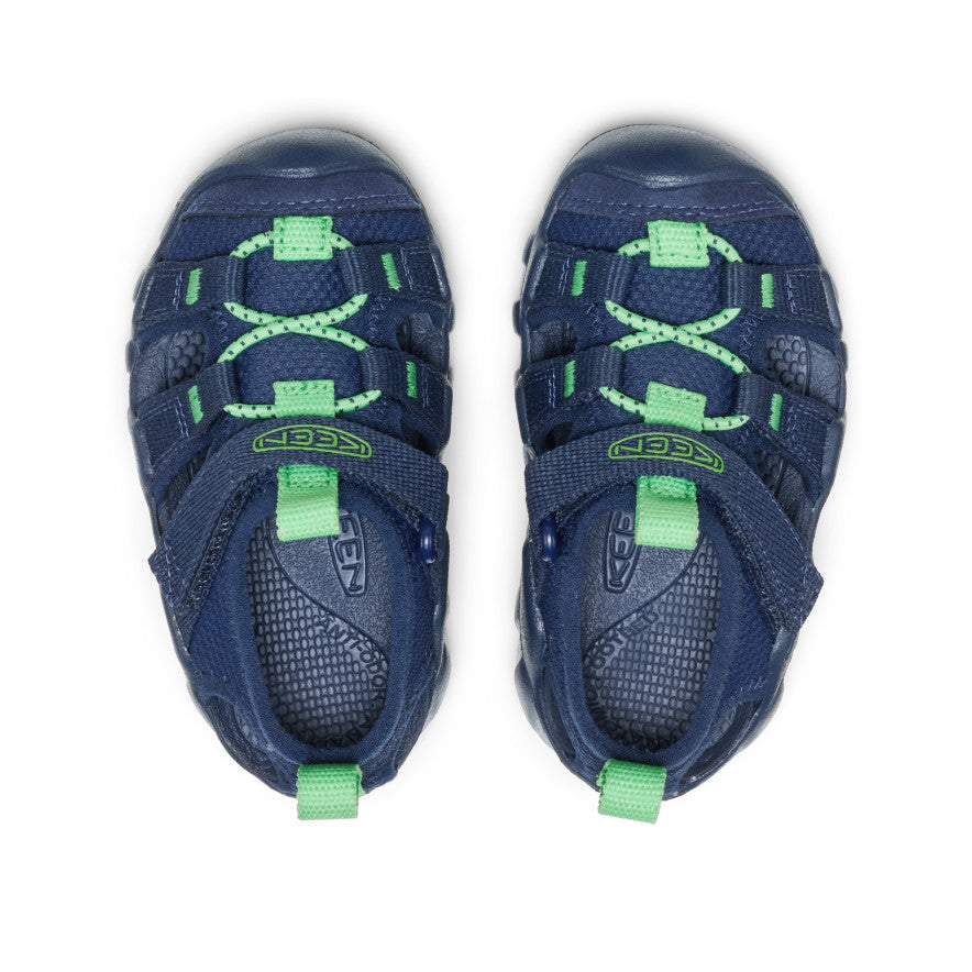 Toddlers' Hyperport H2 Sandal Naval Academy/Vibrant Green - Keen