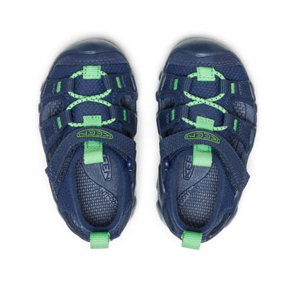 Toddlers' Hyperport H2 Sandal Naval Academy/Vibrant Green - Keen
