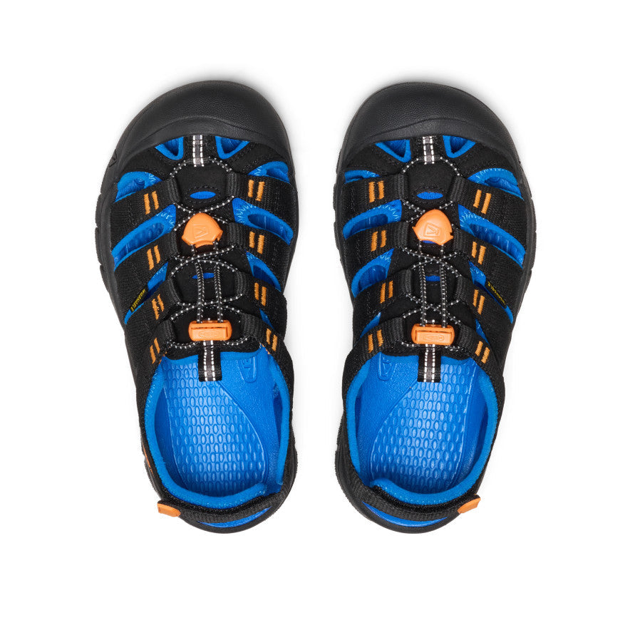 Big Kids' Newport Boundless Sandal Black/Precious Blue - Keen