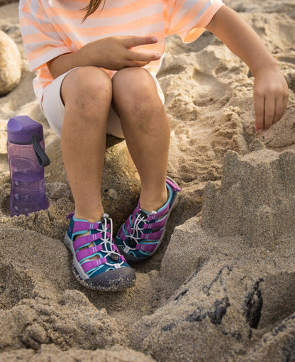 Big Kids' Newport Boundless Sandal Black/Precious Blue - Keen