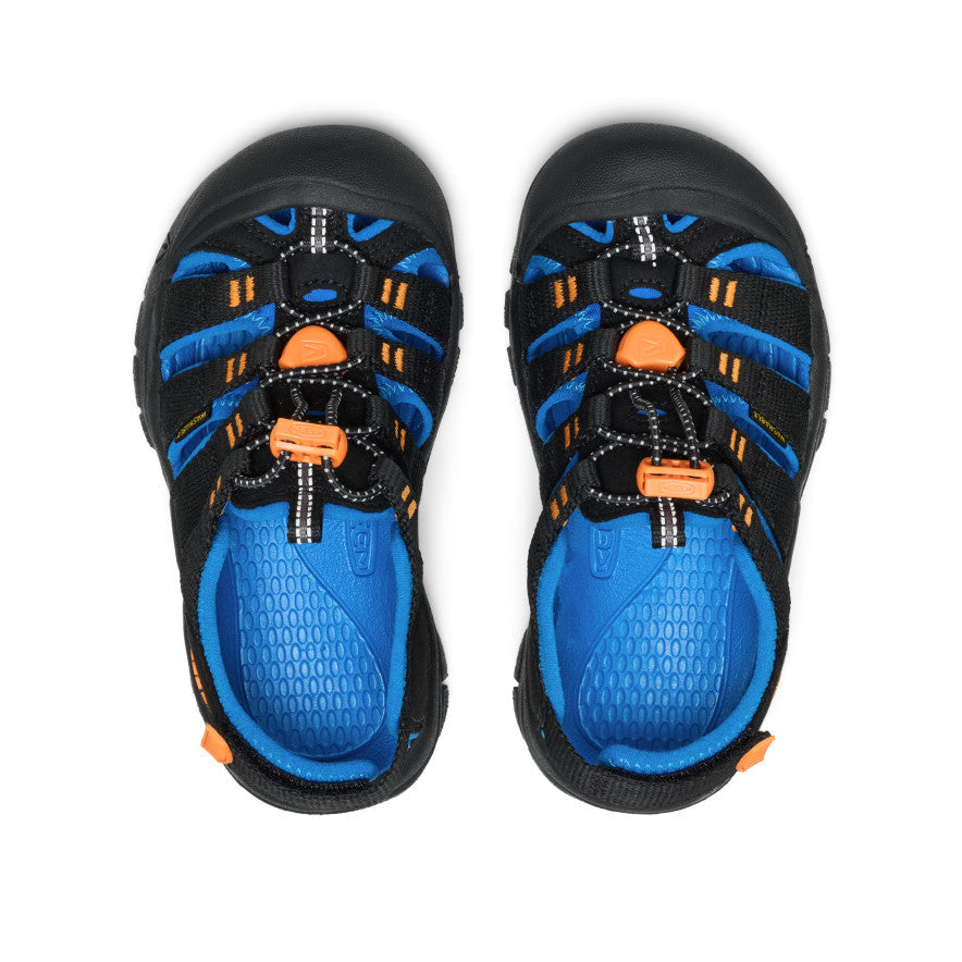 Little Kids' Newport Boundless Sandal Black/Precious Blue - Keen