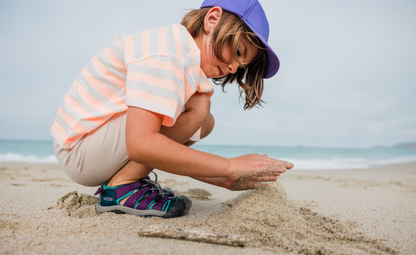 Little Kids' Newport Boundless Sandal Black/Precious Blue - Keen