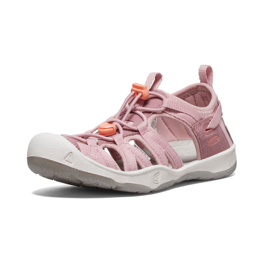 Big Kids' Moxie Sandal Nostalgia Rose/Papaya Punch - Keen