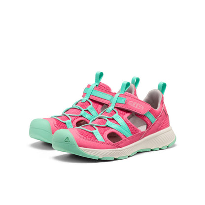 Big Kids' Motozoa Sandal Pink Lemonade/Cabbage - Keen
