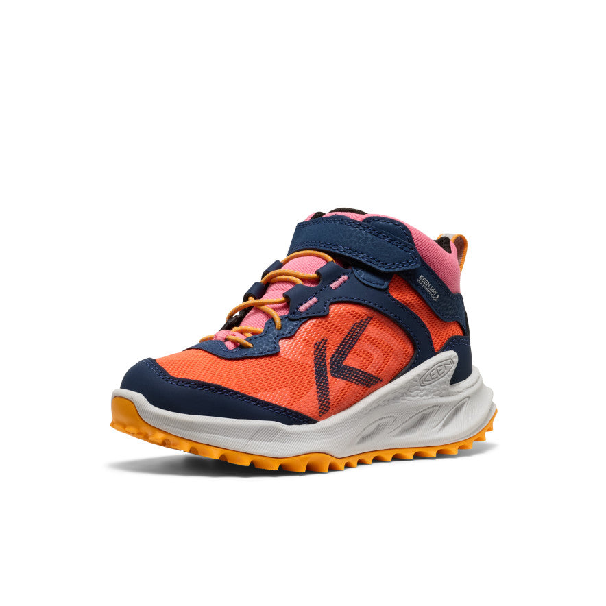 Little Kids' Zionic Waterproof Hiker Naval Academy/Nasturtium - Keen