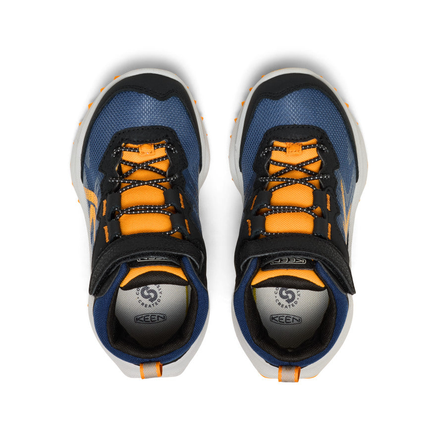 Little Kids' Zionic Waterproof Boot Naval Academy/Bright Marigold - Keen