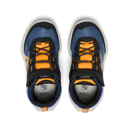 Little Kids' Zionic Waterproof Boot Naval Academy/Bright Marigold - Keen