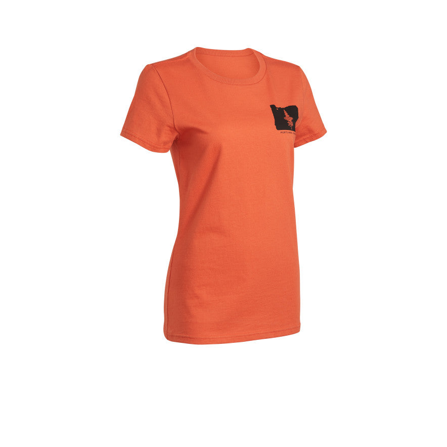 Women's PNW Tee Burnt Ochre - Keen